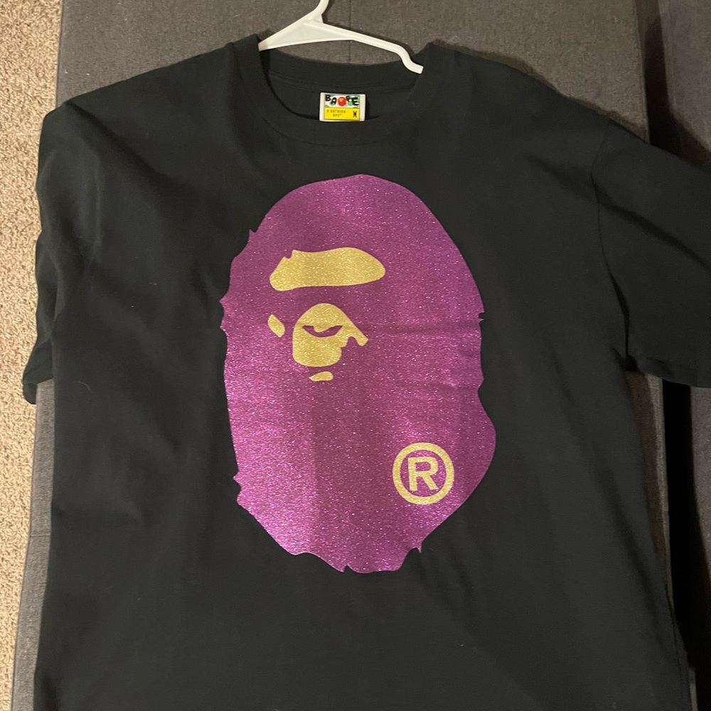 BAPE Glitter Ape T-shirt
